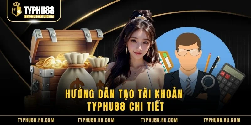 Hướng dẫn tạo tài khoản TyPhu88 chi tiết