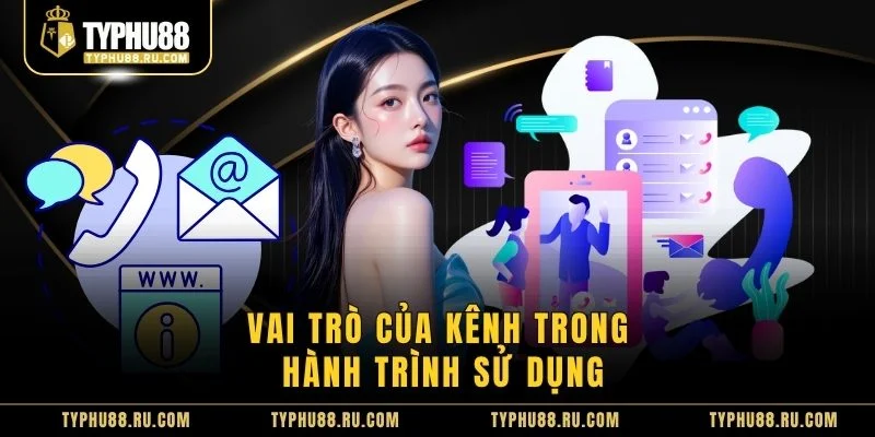 Vai trò của kênh trong hành trình sử dụng